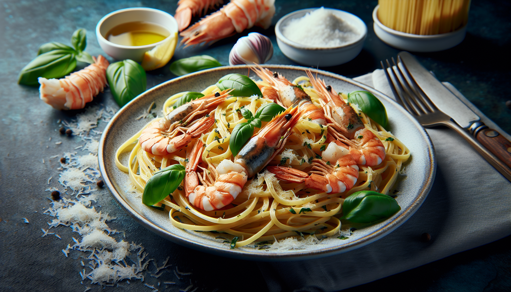 linguine agli scampi